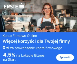 konto firmowe Erste Bank
